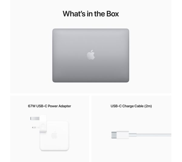 APPLE MacBook Pro 13.3" (2022) - M2 512 GB SSD Space Grey