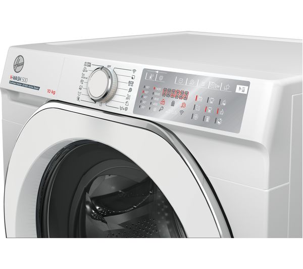 HOOVER H-Wash 500 HWB 410AMC WiFi-enabled 10 kg 1400 Spin Washing Machine - White