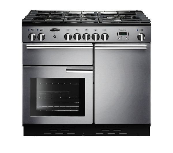 RANGEMASTER Professional+ PROP100NGFSS C Dual Fuel Range Cooker - Stainless Steel