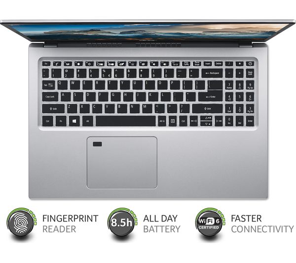 ACER Aspire 5 15.6" Laptop - Intel® Core™ i7 512 GB SSD Silver