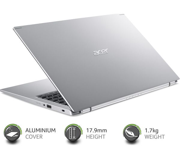ACER Aspire 5 15.6" Laptop - Intel® Core™ i7 512 GB SSD Silver
