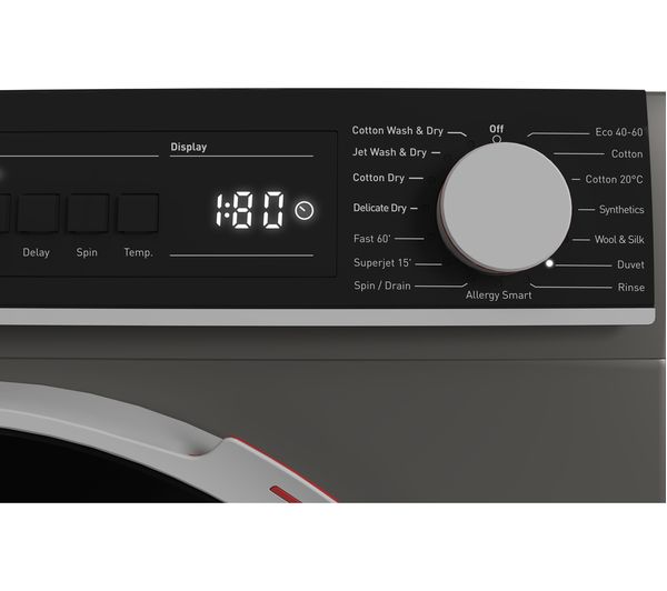 SHARP ES-NDB8144AD-EN 8 kg Washer Dryer - Anthracite