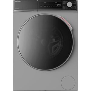 SHARP ES-NDB8144SD-EN 8 kg Washer Dryer - Silver