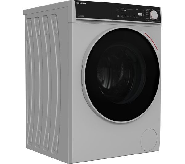 SHARP ES-NDB8144SD-EN 8 kg Washer Dryer - Silver