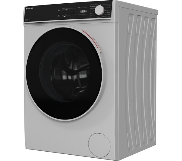 SHARP ES-NDB8144SD-EN 8 kg Washer Dryer - Silver
