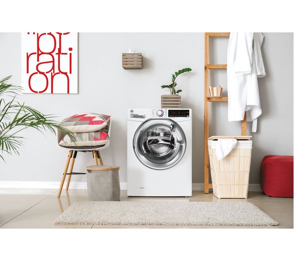 HOOVER H-WASH 300 H3WS69TAMCE NFC 9 kg 1600 Spin Washing Machine - White