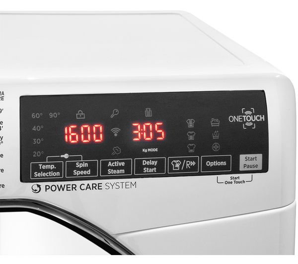HOOVER H-WASH 300 H3WS69TAMCE NFC 9 kg 1600 Spin Washing Machine - White