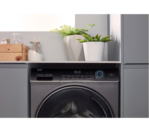 HAIER i-Pro Series 7 HWD80-B14979S 8 kg Washer Dryer - Graphite