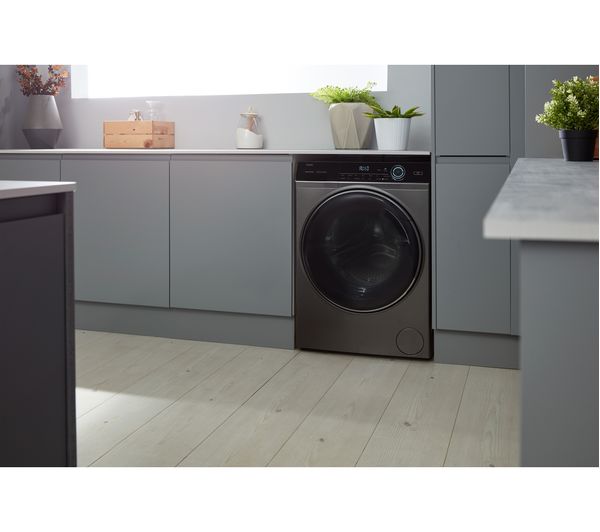 HAIER i-Pro Series 7 HWD80-B14979S 8 kg Washer Dryer - Graphite