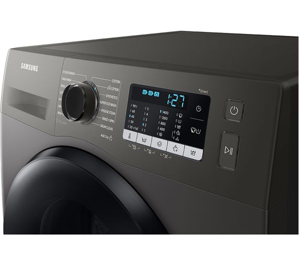 SAMSUNG Series 6 AddWash WD90T654DBN S1 WiFi-enabled 9 kg Washer Dryer - Graphite