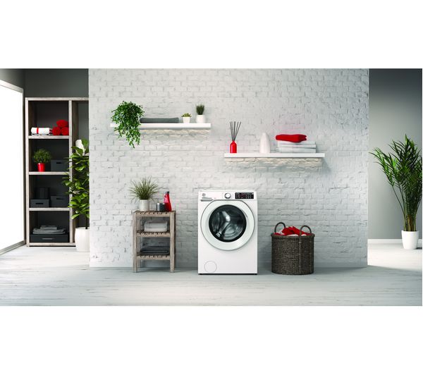 HOOVER H-Wash 500 HWB 411AMC WiFi-enabled 11 kg 1400 Spin Washing Machine - White