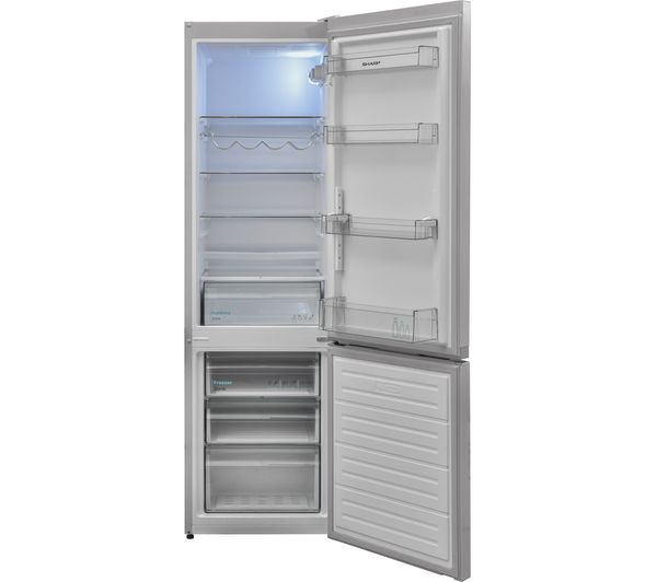 SHARP SJ-BB05DTXLF 60 40 Fridge Freezer - Stainless Steel