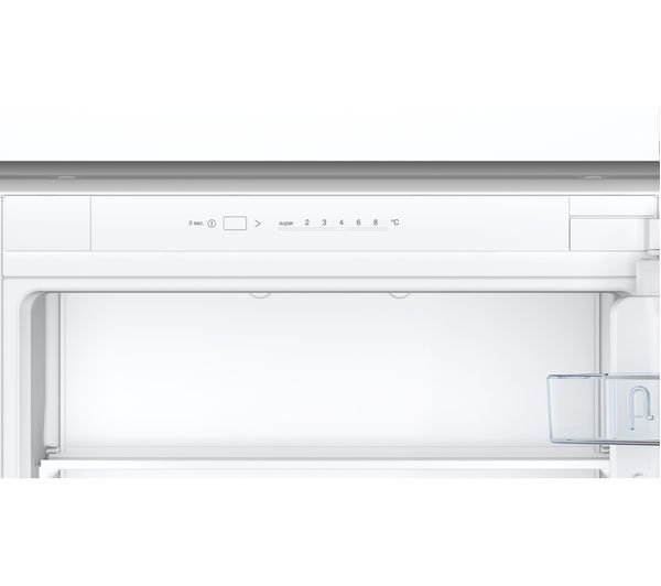 BOSCH Series 2 KIV87NSF0G Integrated 70 30 Fridge Freezer - Sliding Hinge