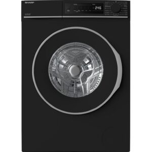 SHARP ES-NFB8141BD 8 kg 1400 Spin Washing Machine - Black
