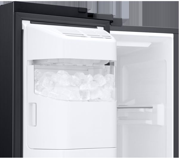 SAMSUNG Series 8 SpaceMax RS68A8840B1 EU American-Style Fridge Freezer - Black Stainless Steel