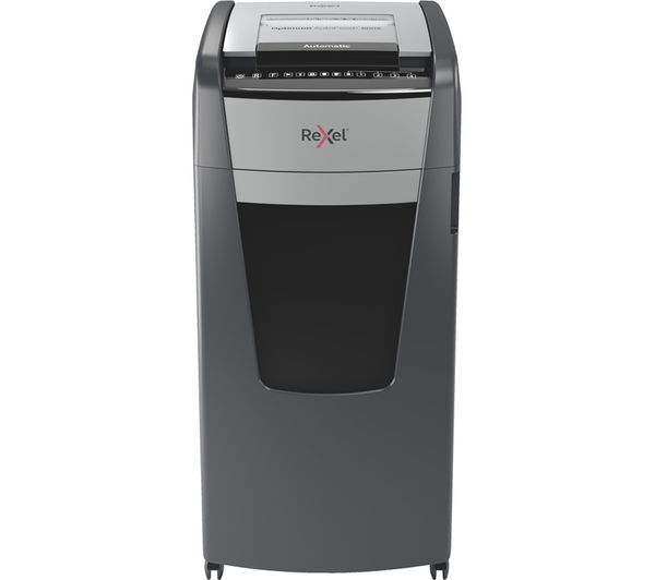 REXEL Optimum AutoFeed+ 600X Cross Cut Paper Shredder