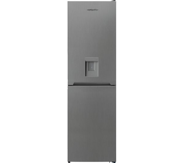 MONTPELLIER MFF185DX 50 50 Fridge Freezer - Inox
