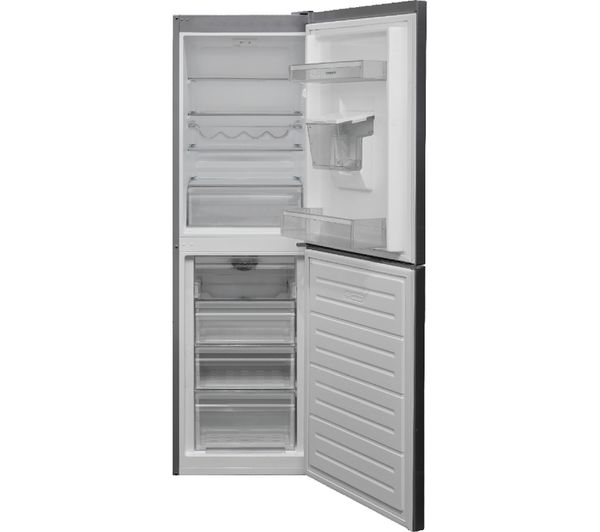 MONTPELLIER MFF185DX 50 50 Fridge Freezer - Inox