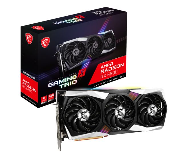 MSI Radeon RX 6800 16 GB GAMING X TRIO Graphics Card