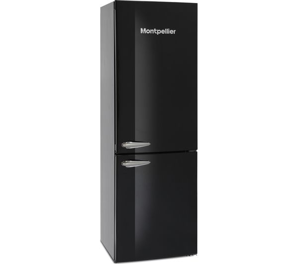 MONTPELLIER Retro MAB386K 60 40 Fridge Freezer - Black