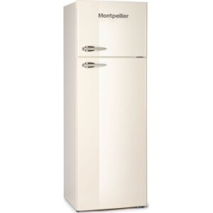 MONTPELLIER Retro MAB346C 80 20 Fridge Freezer - Cream