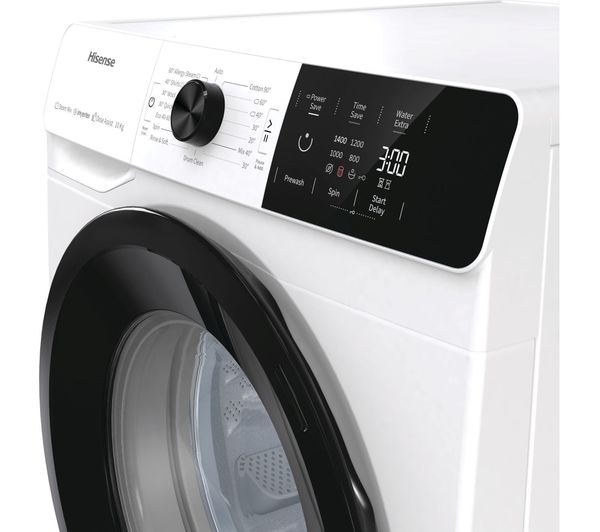 HISENSE WFGE10141VM 10 kg 1400 rpm Washing Machine - White