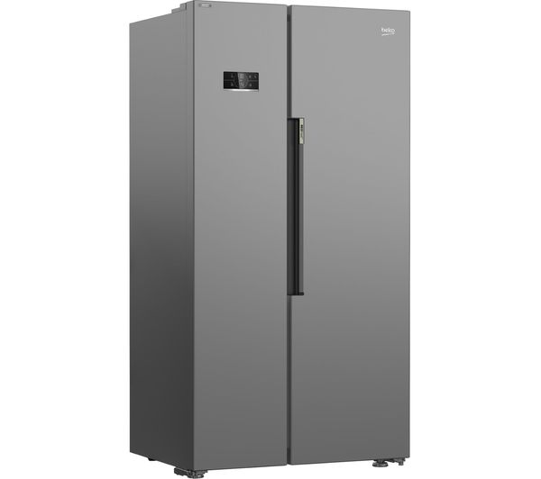 BEKO ASL1342S American-Style Fridge Freezer - Silver