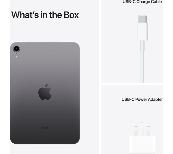 APPLE 8.3" iPad mini (2021) - 64 GB Space Grey