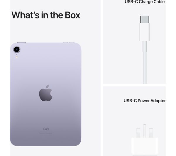 APPLE 8.3" iPad mini (2021) - 64 GB Purple