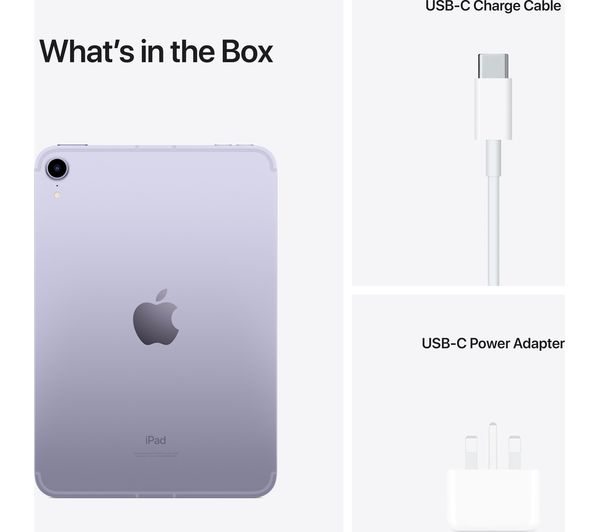 APPLE 8.3" iPad mini Cellular (2021) - 64 GB Purple