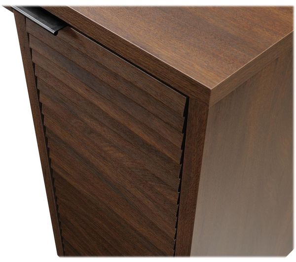 TEKNIK Elstree 5426914 L-Shaped Desk - Spiced Mahogany