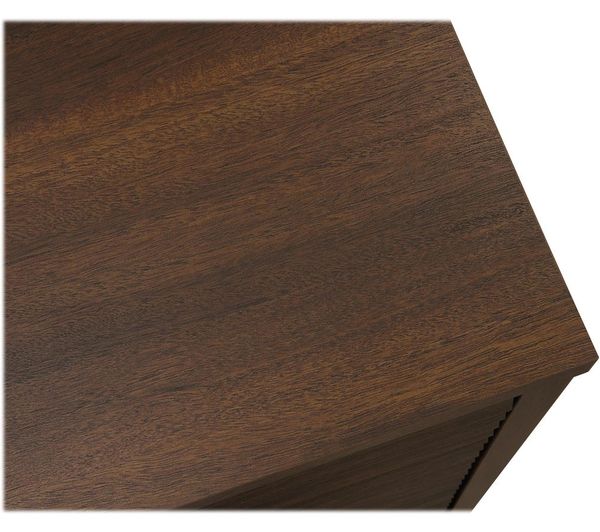 TEKNIK Elstree 5426914 L-Shaped Desk - Spiced Mahogany