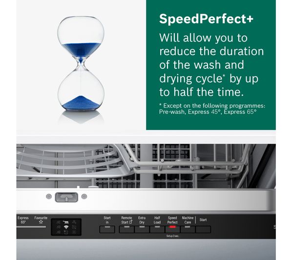 BOSCH Series 2 SMV2ITX18G Full-size Fully Integrated WiFi-enabled Dishwasher