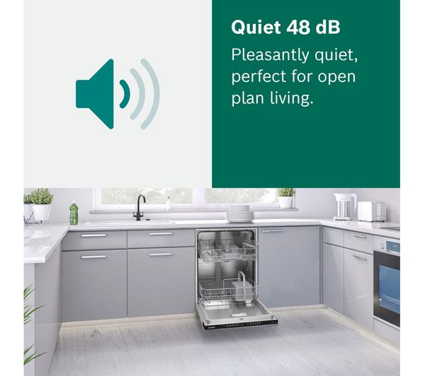 BOSCH Series 2 SMV2ITX18G Full-size Fully Integrated WiFi-enabled Dishwasher