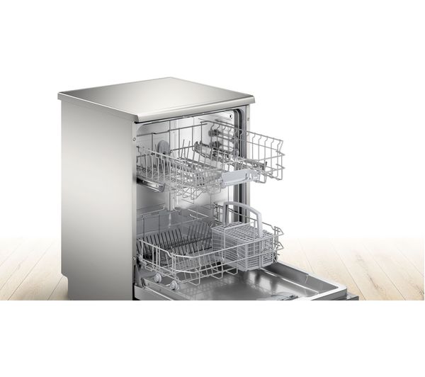 BOSCH Series 2 SMS2ITI41G Full-size WiFi-enabled Dishwasher - Stainless Steel