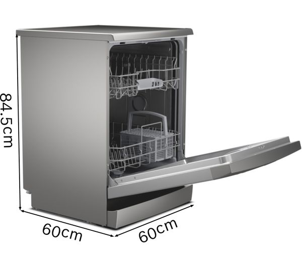 BOSCH Series 2 SMS2ITI41G Full-size WiFi-enabled Dishwasher - Stainless Steel