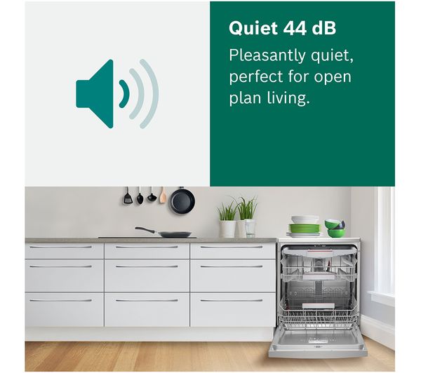 BOSCH Series 6 Perfect Dry SMS6ZCW00G Full-size WiFi-enabled Dishwasher - White
