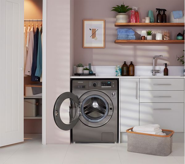 SAMSUNG Series 4 WW90T4040CX EU 9 kg 1400 Spin Washing Machine - Graphite