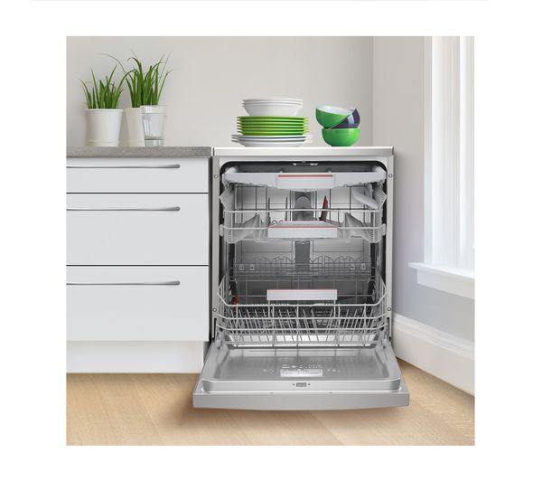 BOSCH Series 6 Perfect Dry SMS6ZCI00G Full-size WiFi-enabled Dishwasher - Stainless Steel