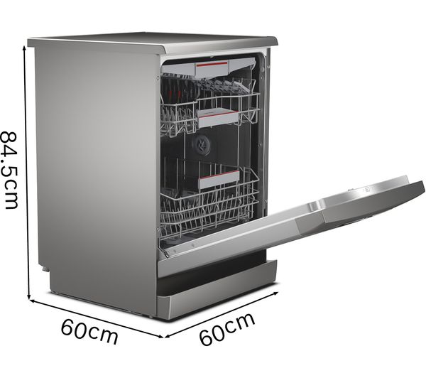 BOSCH Series 6 Perfect Dry SMS6ZCI00G Full-size WiFi-enabled Dishwasher - Stainless Steel
