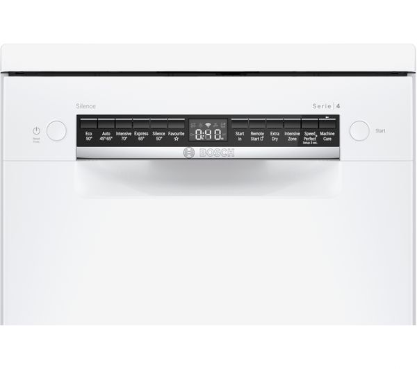 BOSCH Series 4 SPS4HMW53G Slimline WiFi-enabled Dishwasher - White