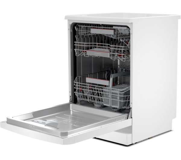 BOSCH Series 6 Perfect Dry SMS6ZDW48G Full-size WiFi-enabled Dishwasher - White
