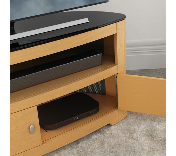 AVF Affinity Blenheim FS1100BLEO 1100 mm TV Stand - Oak & Black