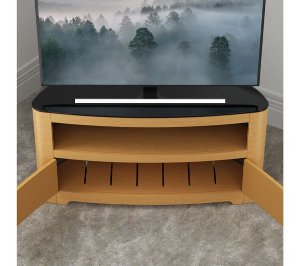 AVF Affinity Blenheim FS1100BLEO 1100 mm TV Stand - Oak & Black