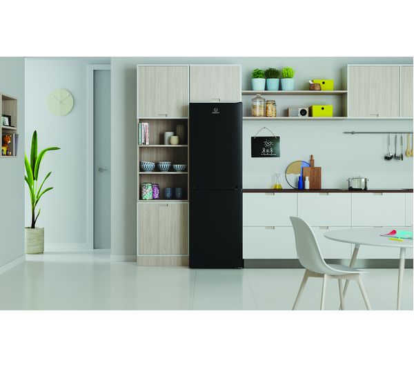 INDESIT INFC8 50TI1 K 1 50 50 Fridge Freezer - Black