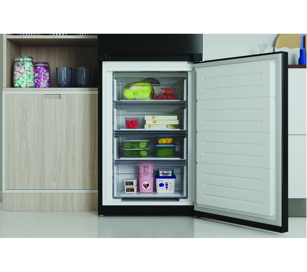 INDESIT INFC8 50TI1 K 1 50 50 Fridge Freezer - Black