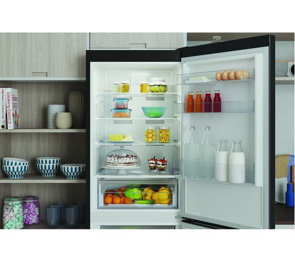 INDESIT INFC8 50TI1 K 1 50 50 Fridge Freezer - Black