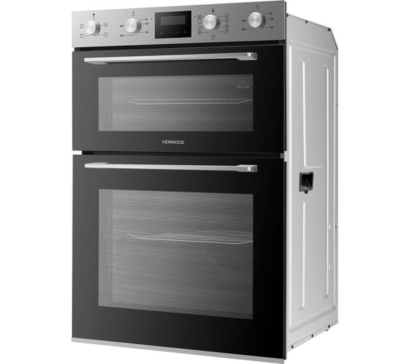 KENWOOD KBIDOX21 Electric Double Oven - Black & Stainless Steel