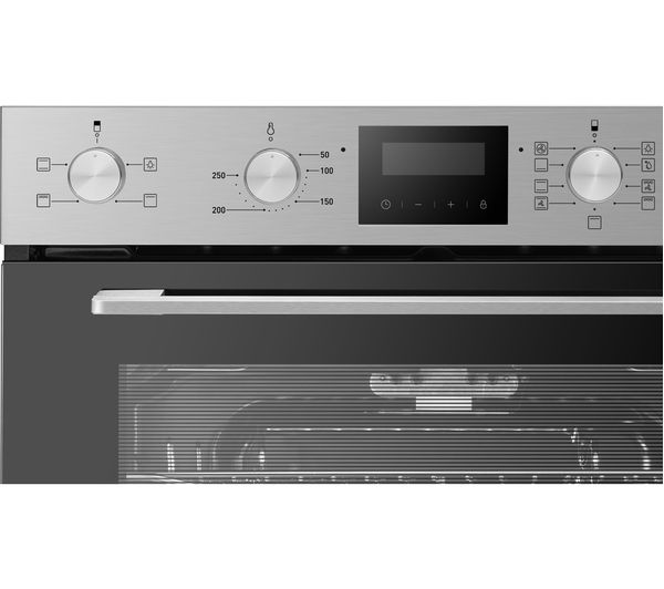 KENWOOD KBIDOX21 Electric Double Oven - Black & Stainless Steel