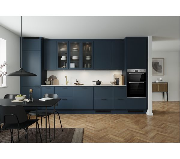 KENWOOD KBIDOX21 Electric Double Oven - Black & Stainless Steel